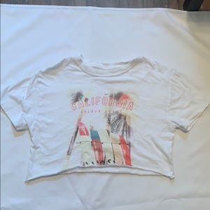 Grayson Threads cropped California graphic tee